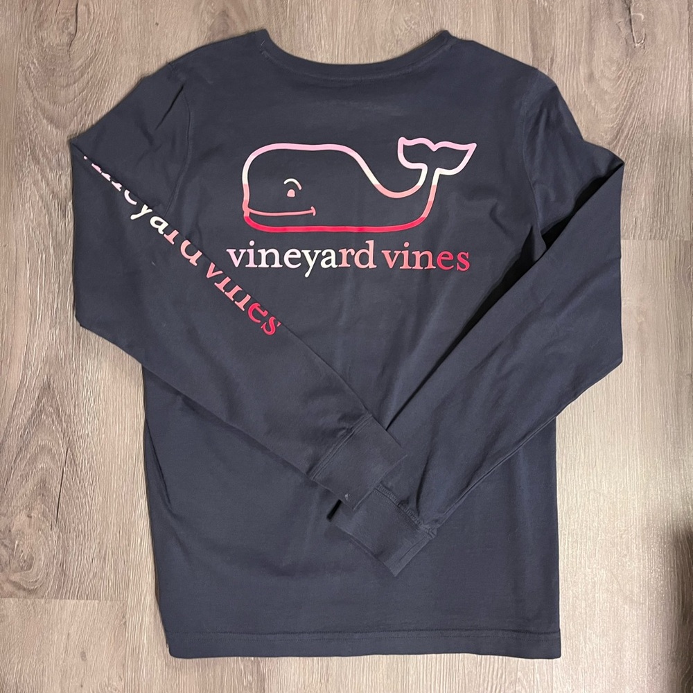 Vineyard vines small long sleeve shirt.